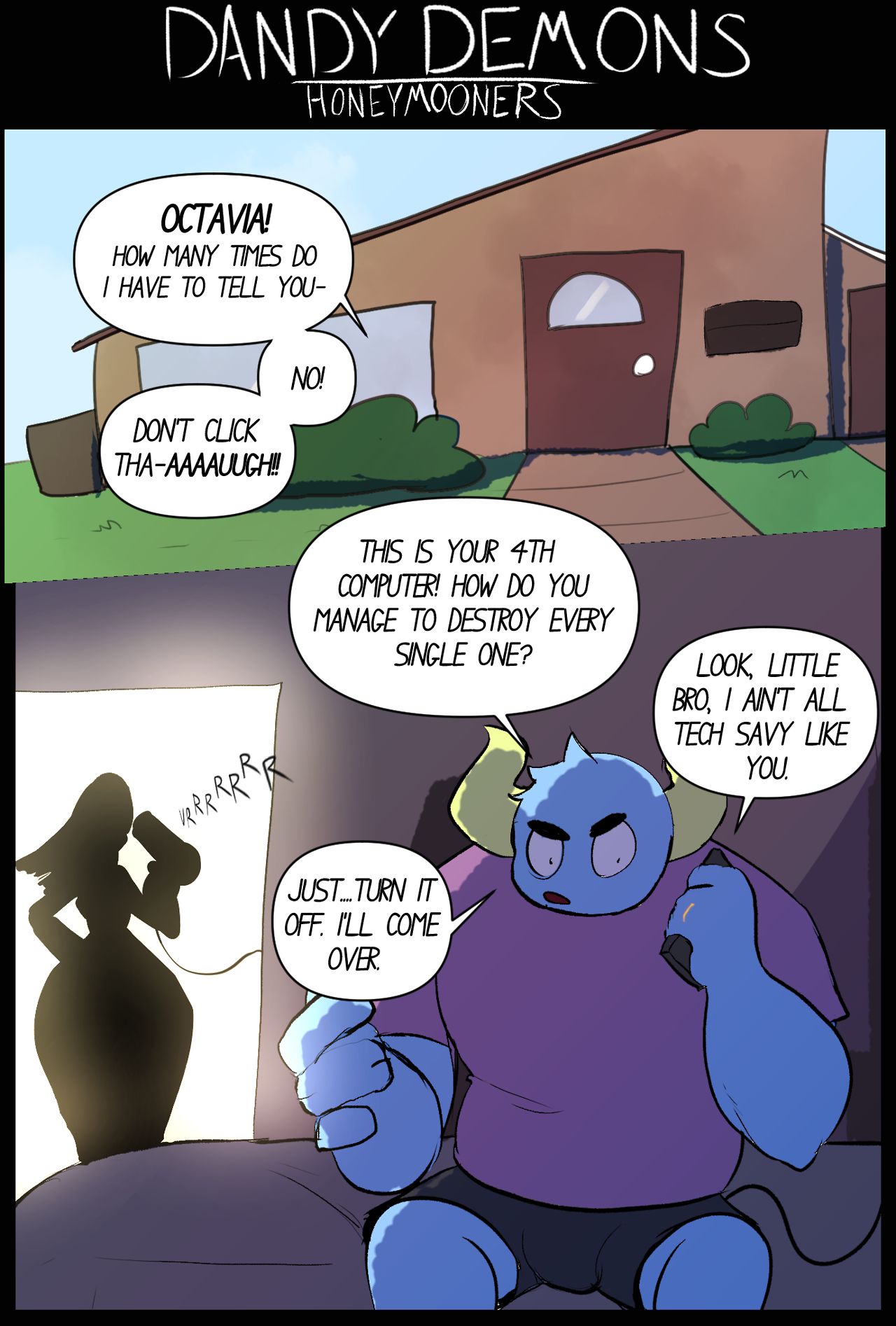 Dandy Demons: Honeymooners Part 1 page 2 full