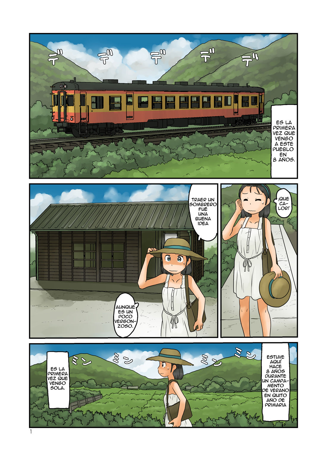 Keiryuu Toka Haikyo Toka Sono Hen de Urouro Suru | Vagando por la corriente de la montaña y las ruinas. page 3 full
