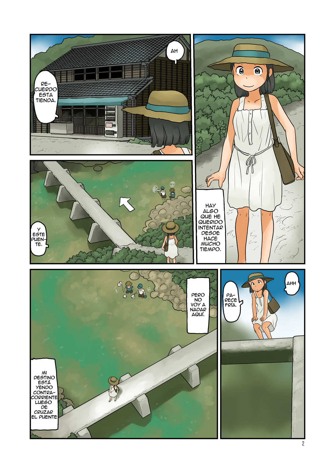 Keiryuu Toka Haikyo Toka Sono Hen de Urouro Suru | Vagando por la corriente de la montaña y las ruinas. page 4 full