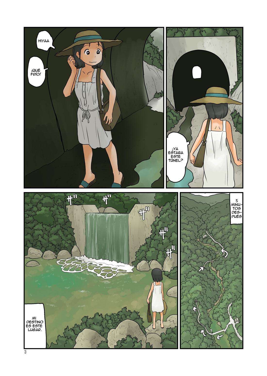 Keiryuu Toka Haikyo Toka Sono Hen de Urouro Suru | Vagando por la corriente de la montaña y las ruinas. page 5 full