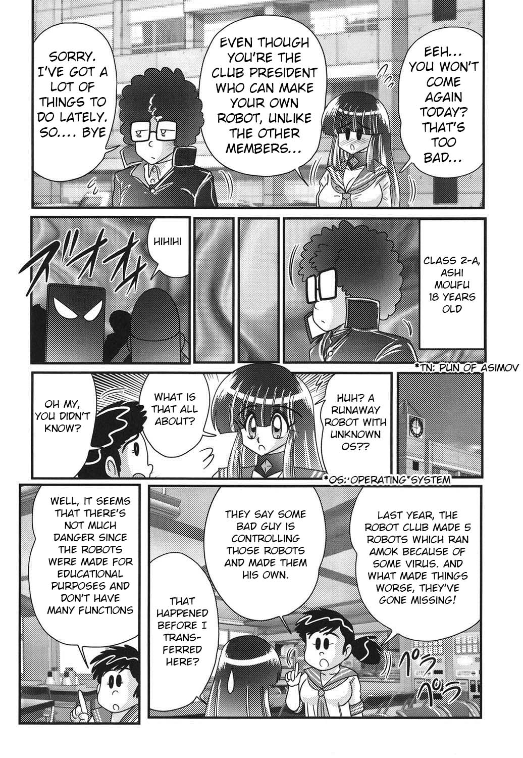 Sailor Fuku ni Chiren Robo Yokubou Kairo | Sailor uniform girl and the perverted robot Ch. 2 page 2 full