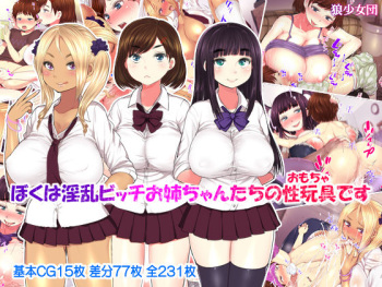 Boku wa Inran Bitch Onee-chan-tachi no Omocha Desu cover