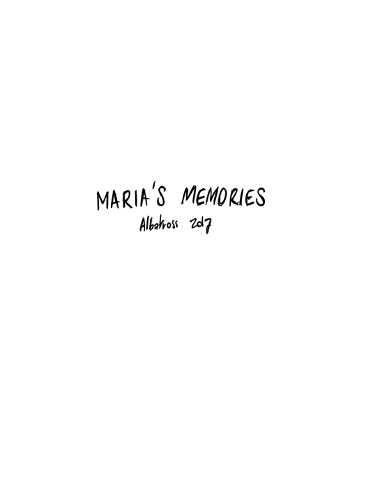 Maria's Memories page 1 full