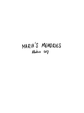 Maria's Memories cover