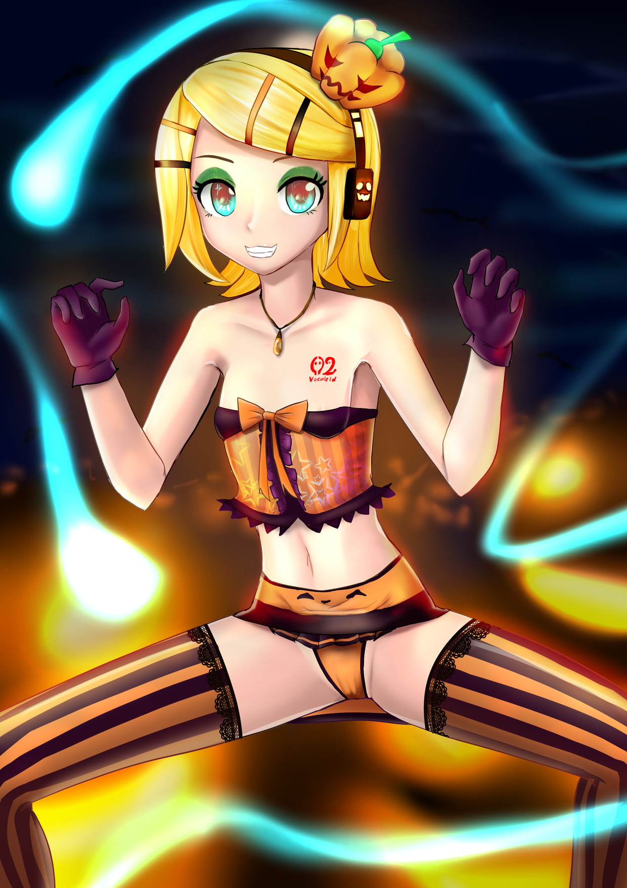 リンちゃんに鼻フック悪戯 page 1 full