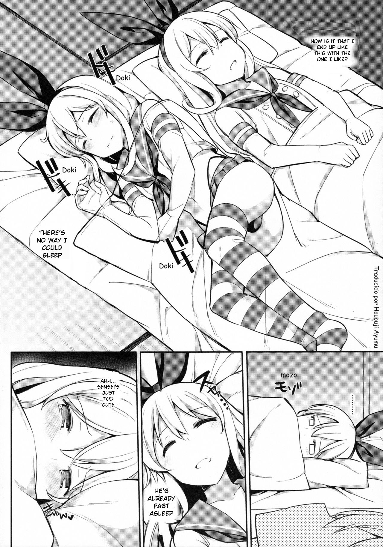 Neteiru Shimakaze-kun Mitetara Gaman Dekinakatta page 4 full