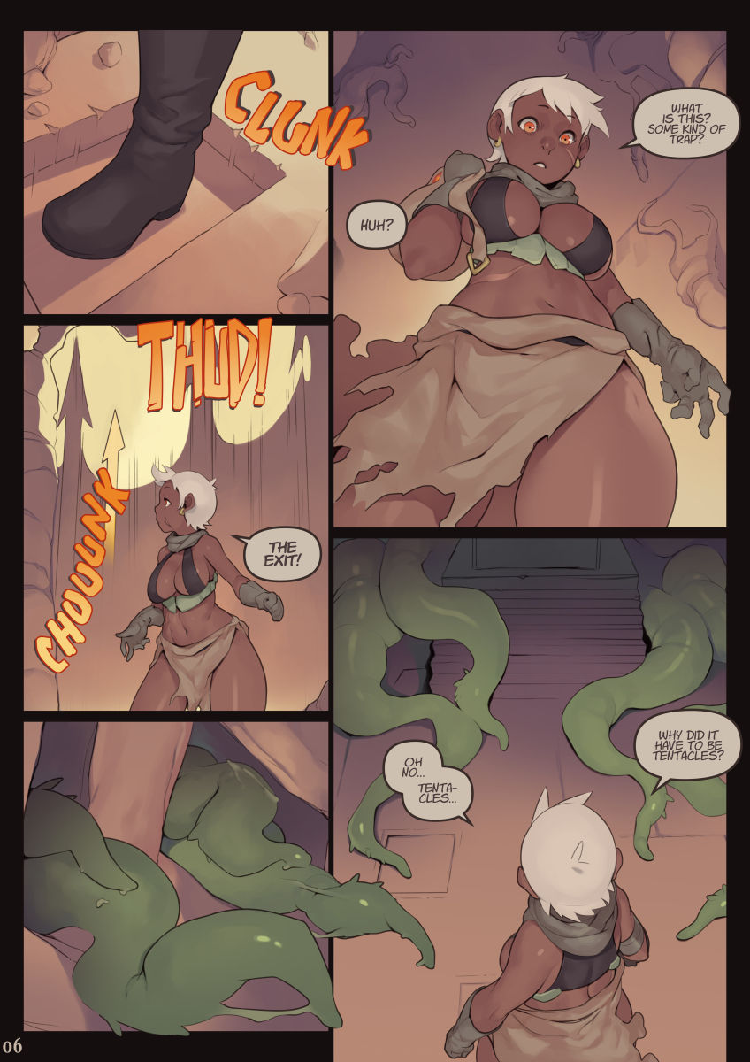 The Prey 2 : Prey Harder + original sketches. page 6 full