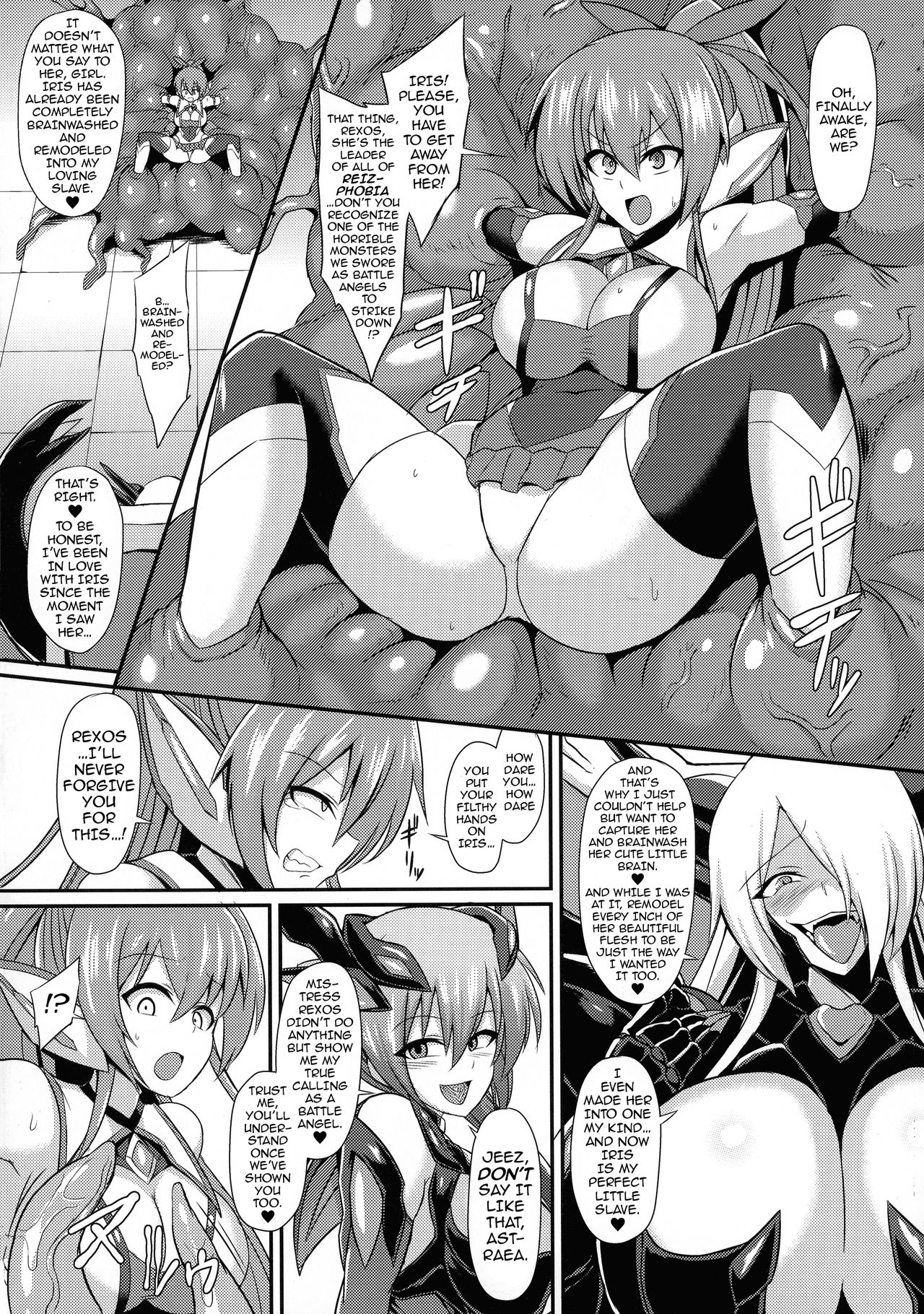 Seisen Hime Iris 2 ~Rensa suru Dennou Daimou Hitori no Seisen Hime~ | Battle Angel Iris 2 page 9 full