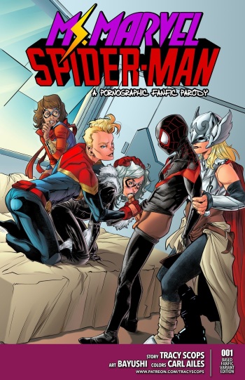 Ms. Marvel Spider-Man cover