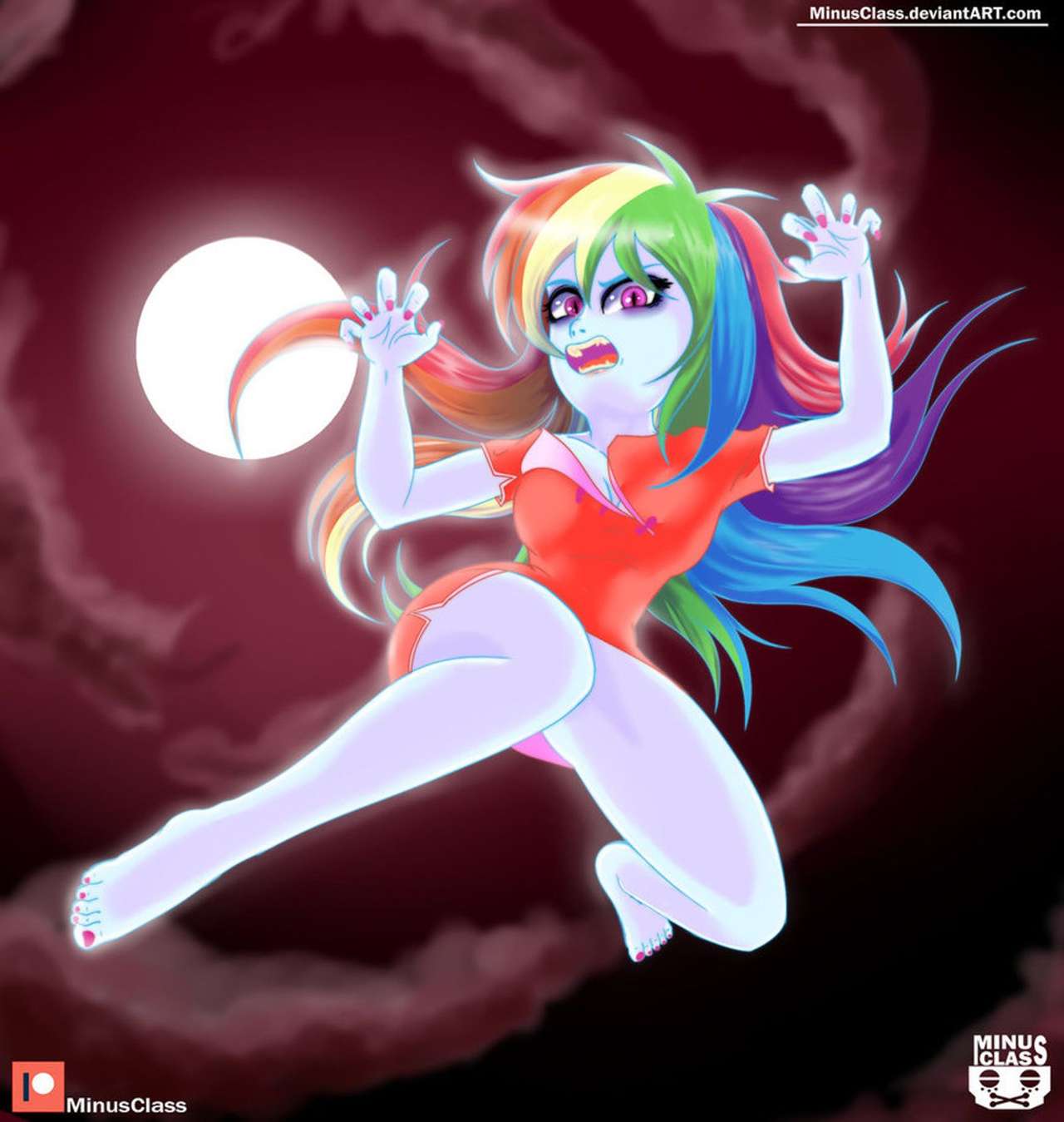 Equestria Girls - Vampire Mane Six page 6 full