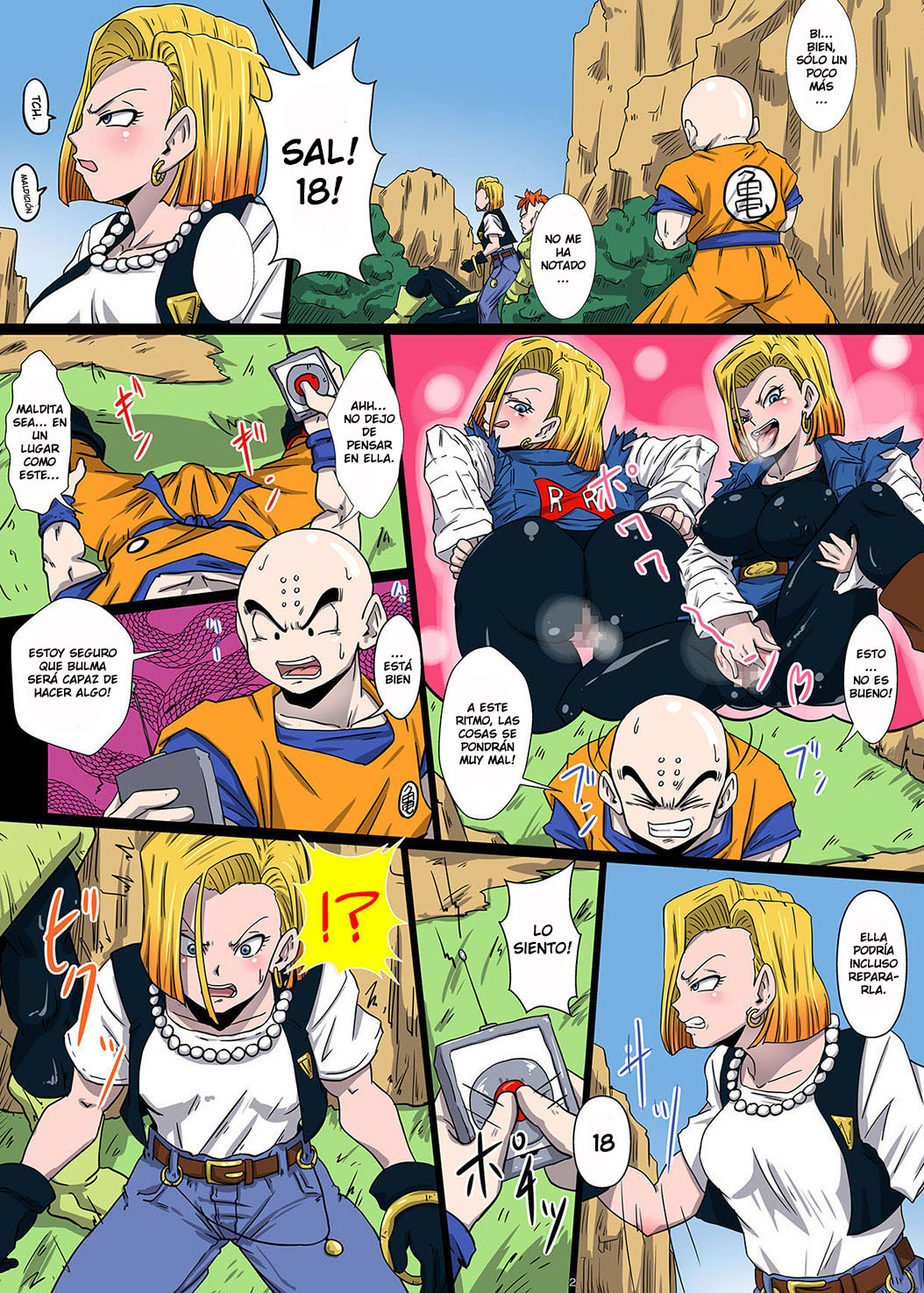 Namahamechuu ni Cell ni Kyuushuu Sare Shokushuzeme ni Au 18-gou page 2 full