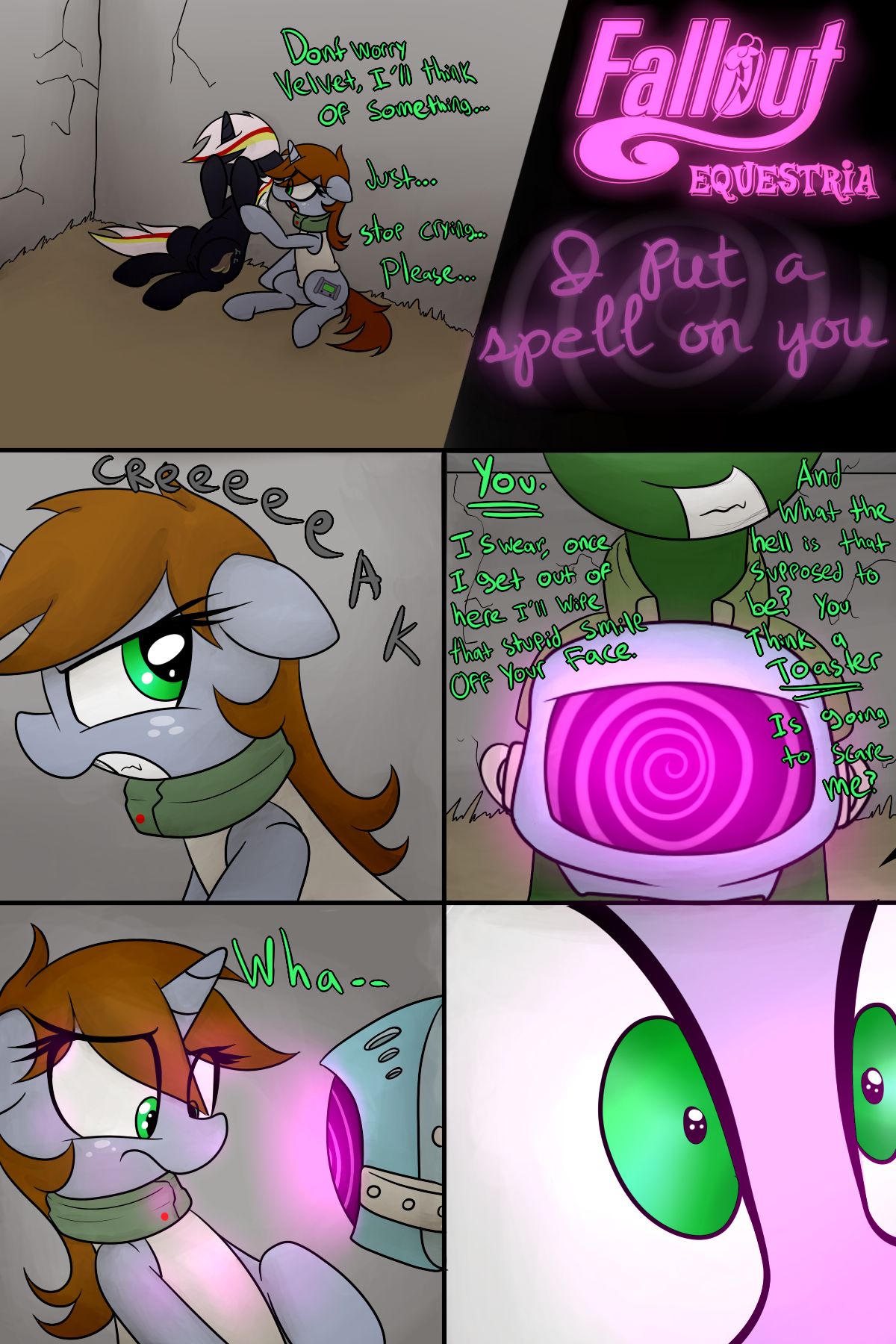 Fallout Equestria: I Put a Spell on You page 1 full