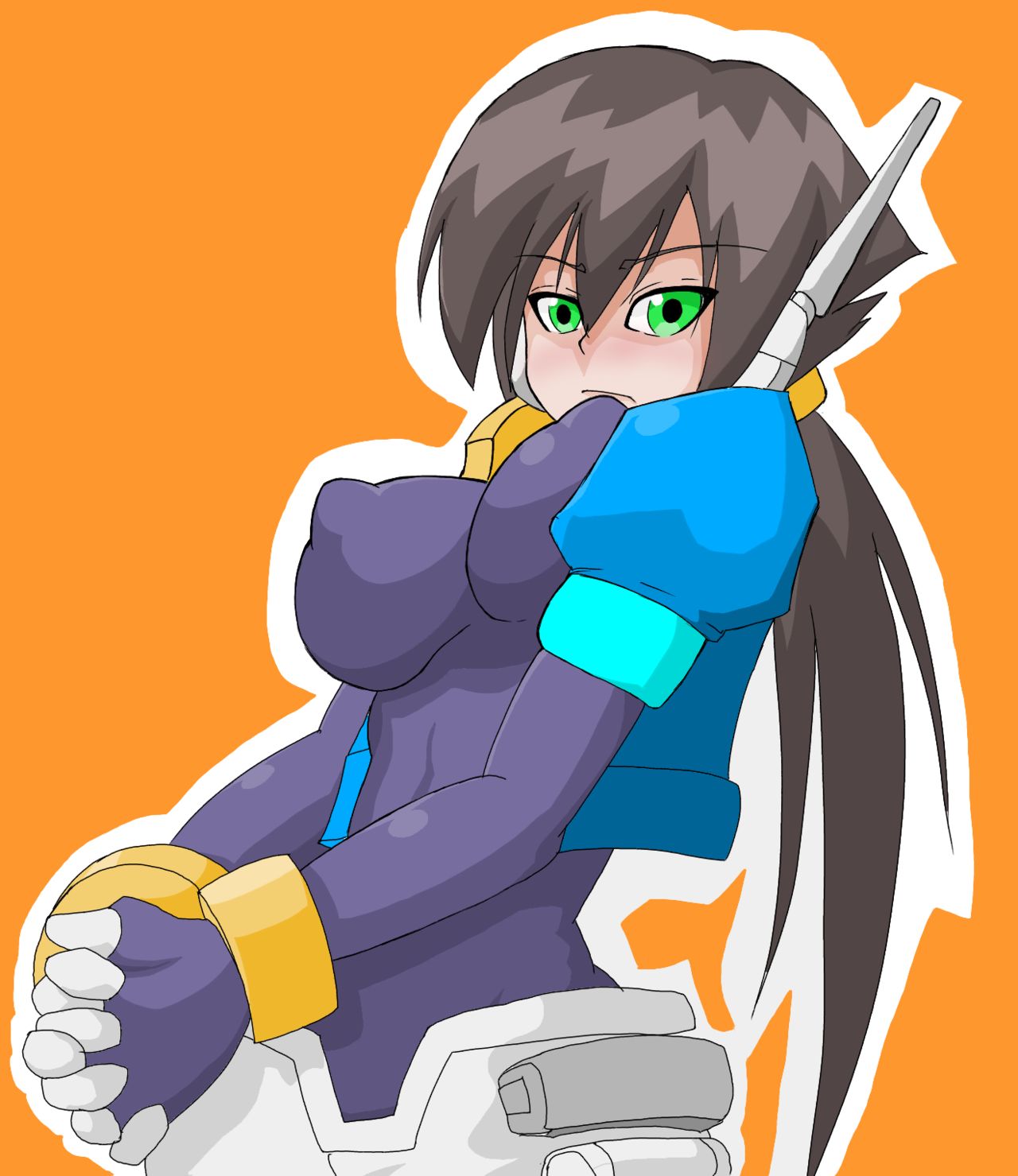 My Megaman Girls Hentai Drawing page 3 full