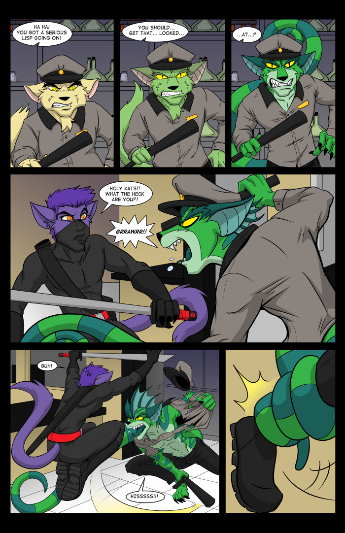 SWAT Kats Nova Squadron Issue Two page 4 full