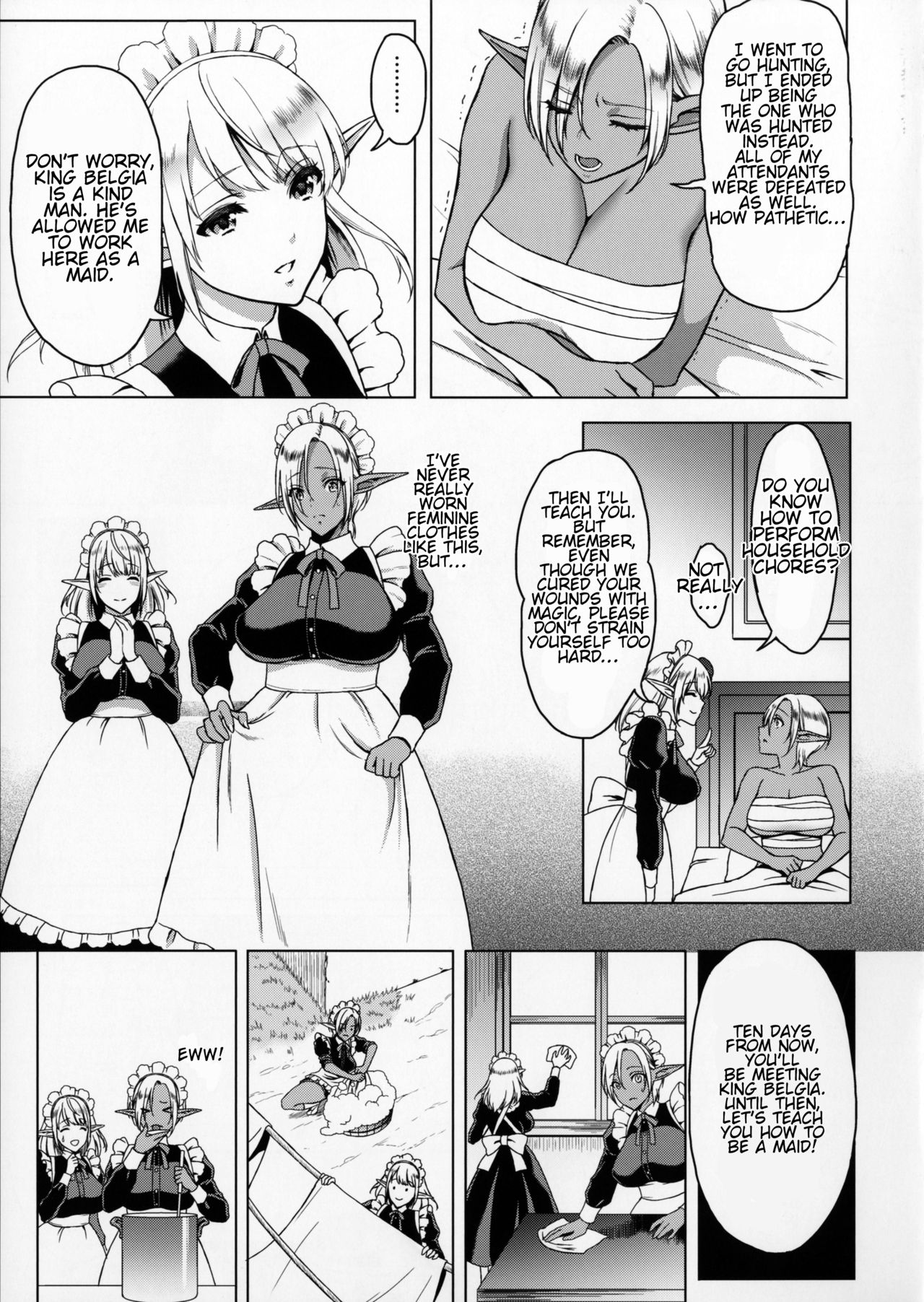 Reizoku Elf Maid + C91 Kaijou Genteibon | Elf Maid Slaves page 5 full