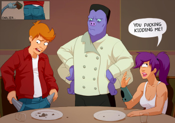 Typical date with Fry cover