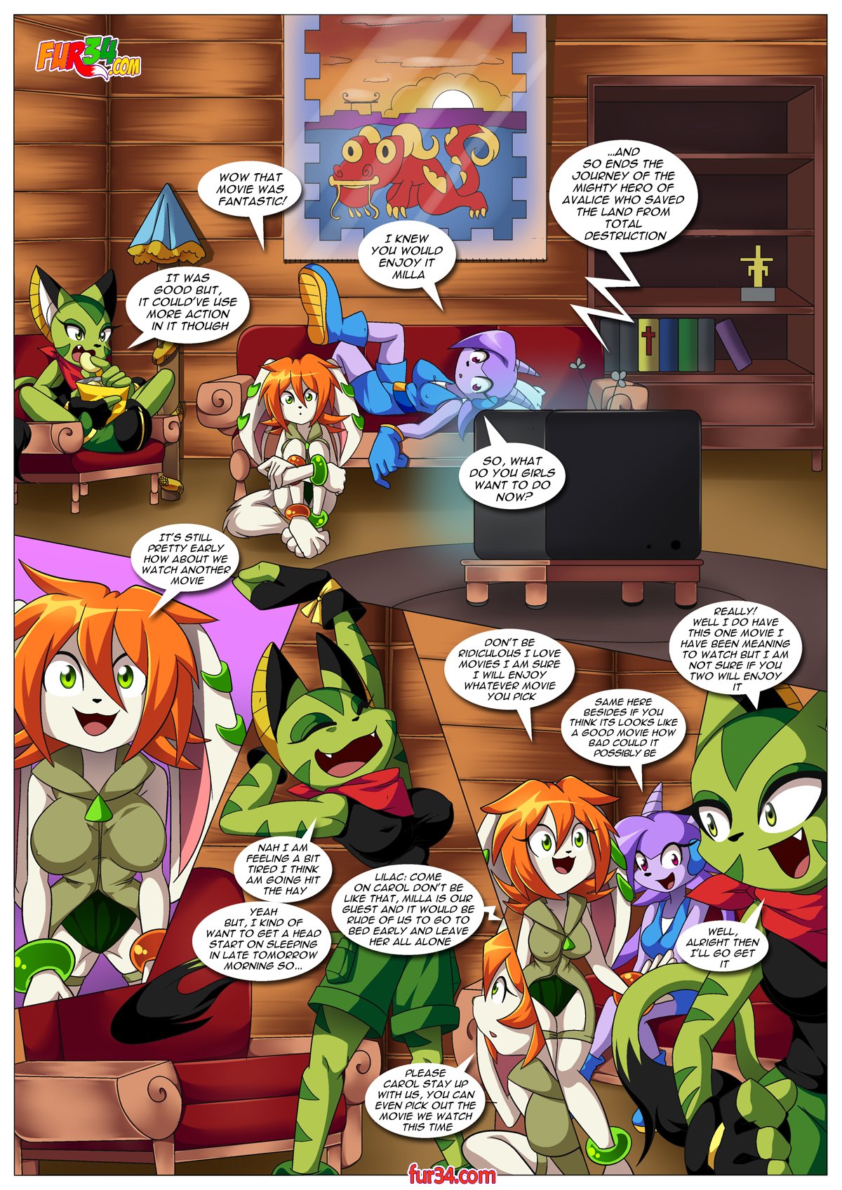 Watching A Movie With Friends page 2 full