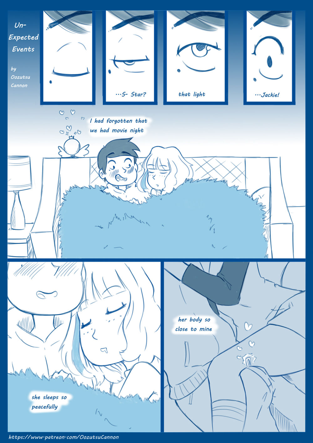 Un-Expected Events page 1 full