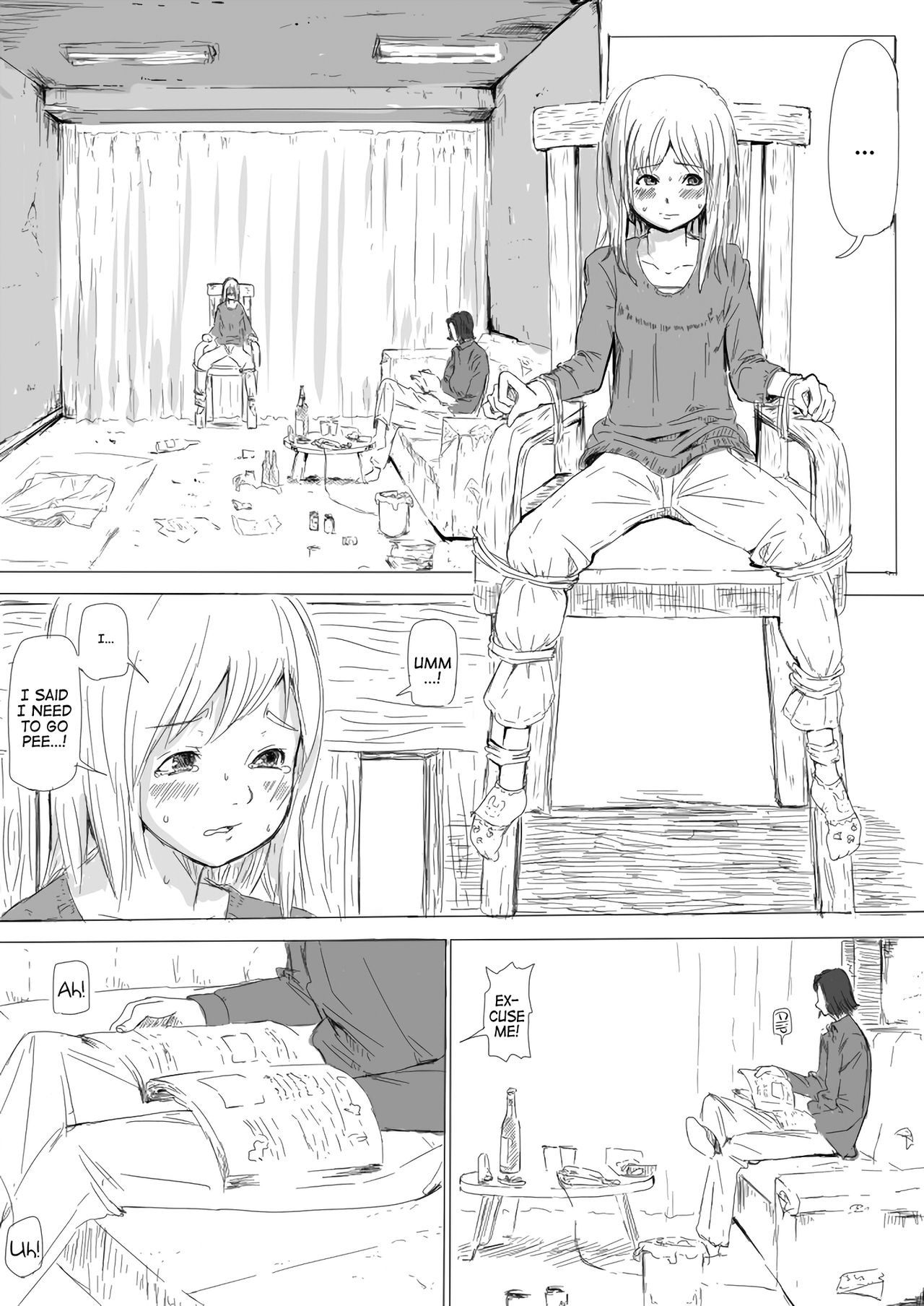 Shoujo Yuukai - Kousoku | Little Girl Kidnapping-Captivity page 1 full