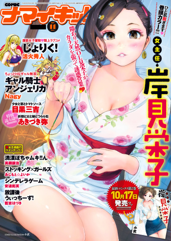 Namaiki! 2017-11 cover