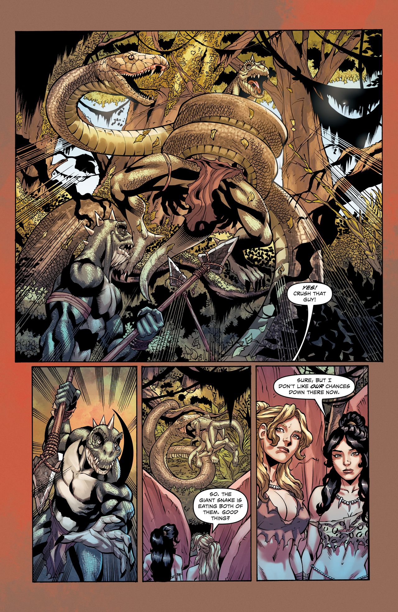 Jungle Fantasy - Survivors #4 page 5 full