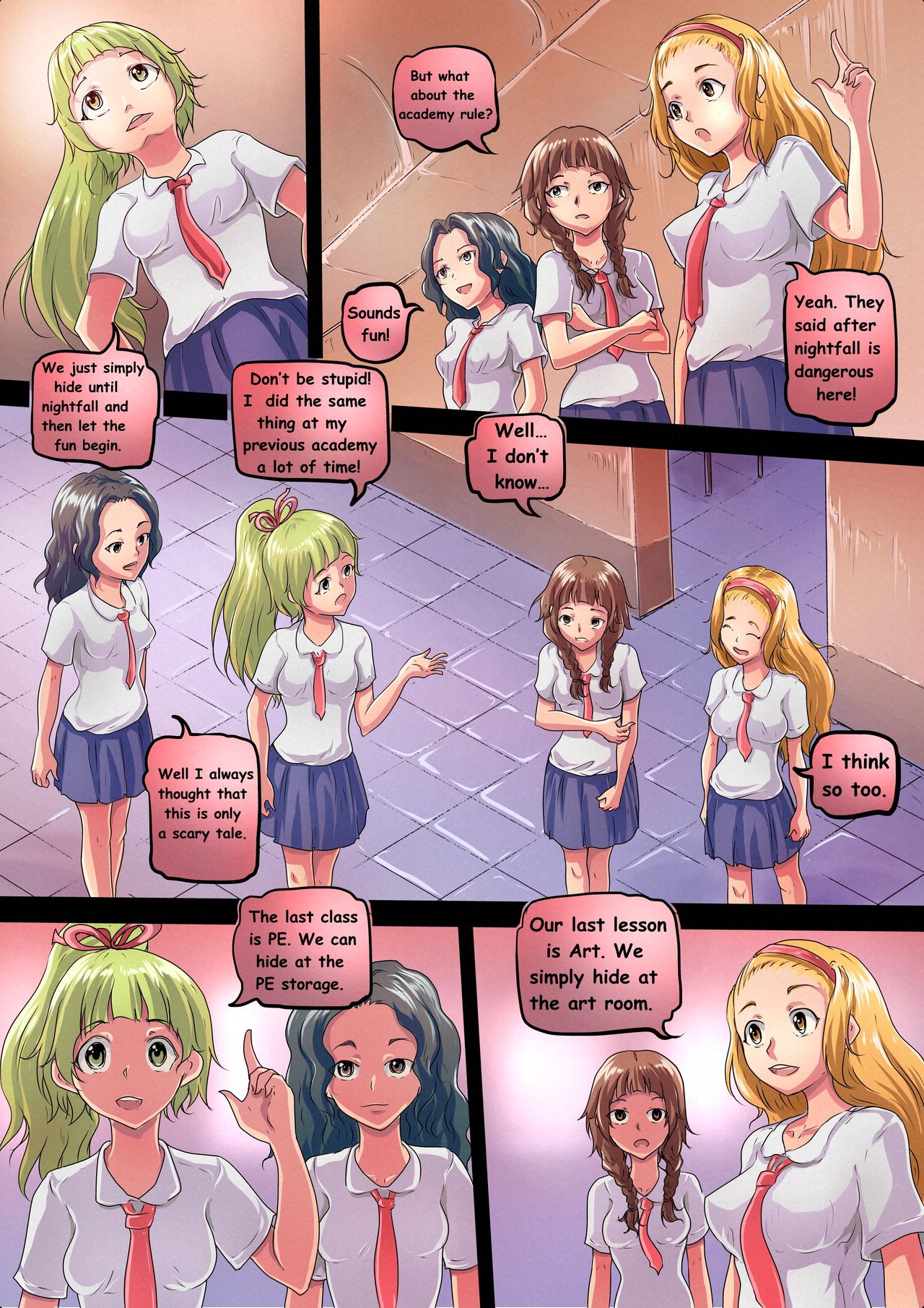 After school story page 3 full