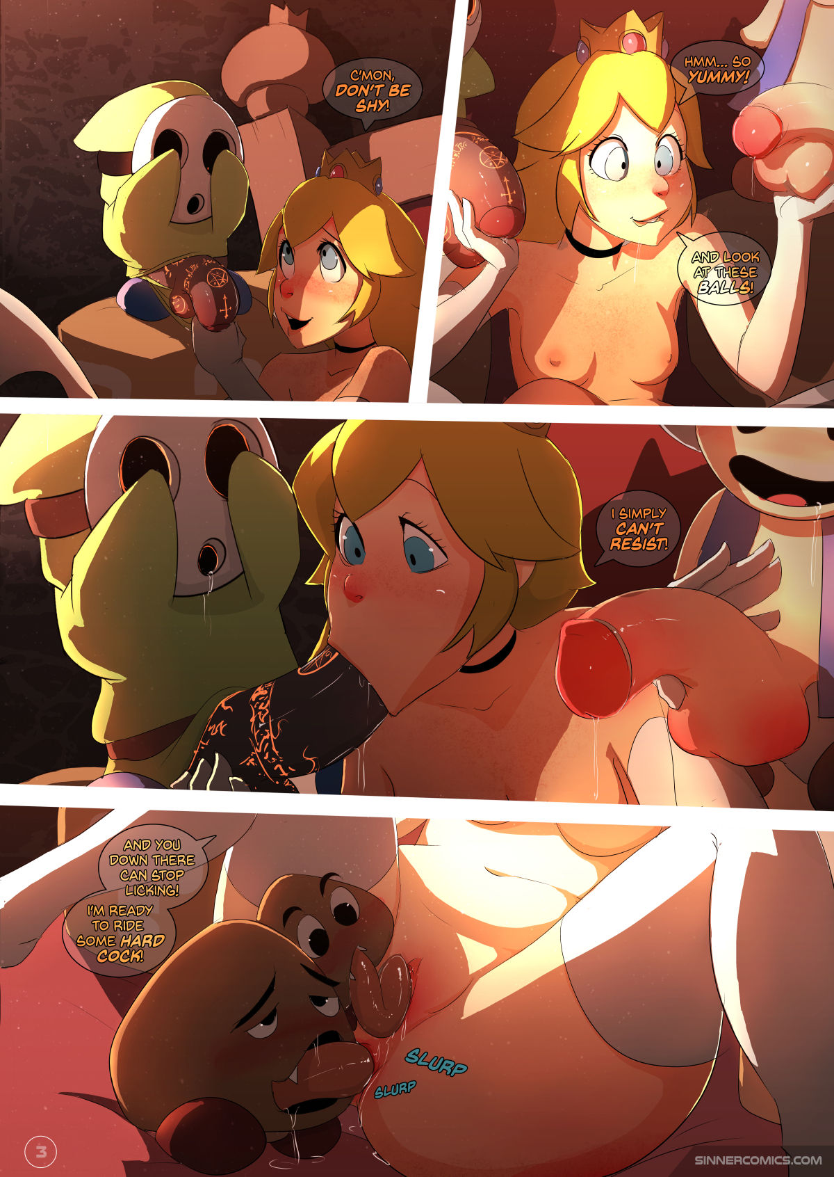 Princess Peach page 4 full