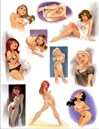 artist - Bruce Timm cover