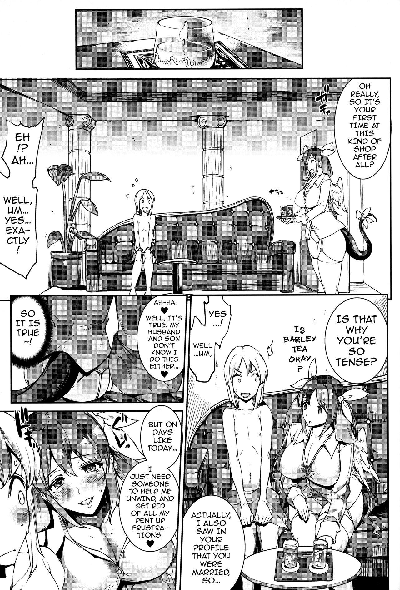 Osanazuma Bakunyuu Nurunuru Soap-jou | Big-Breasted Soapy Massage Giving Young Wife page 6 full