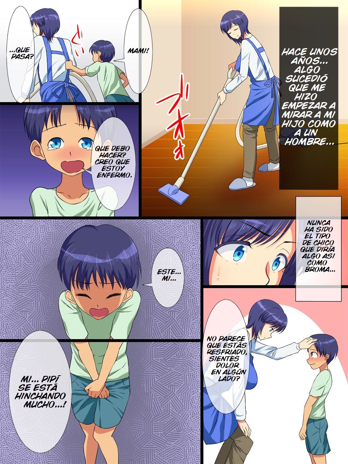 Hahabote! Dougan Kyonyuu Okaasan ga Musuko ni Haramasarete Shiawase ni Naru Hanashi page 10 full