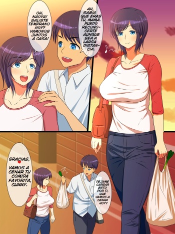 Hahabote! Dougan Kyonyuu Okaasan ga Musuko ni Haramasarete Shiawase ni Naru Hanashi cover