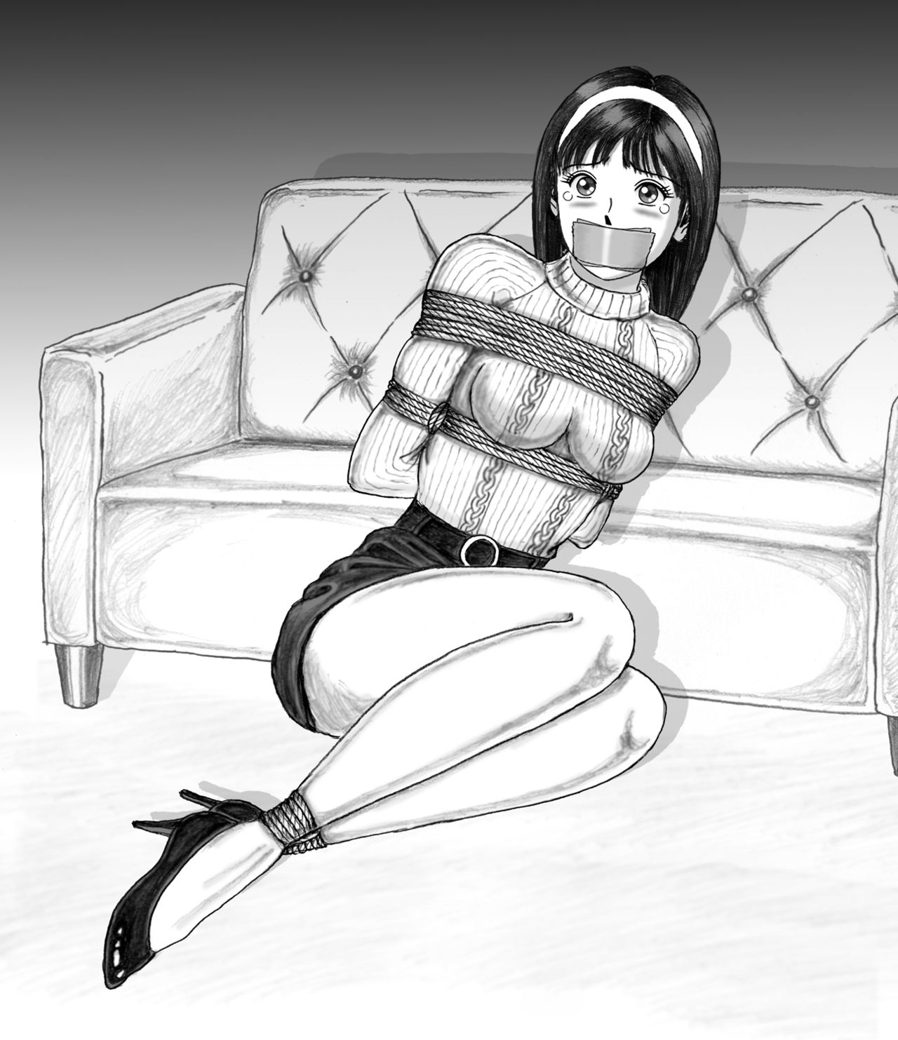 モノクロ練習画 page 6 full