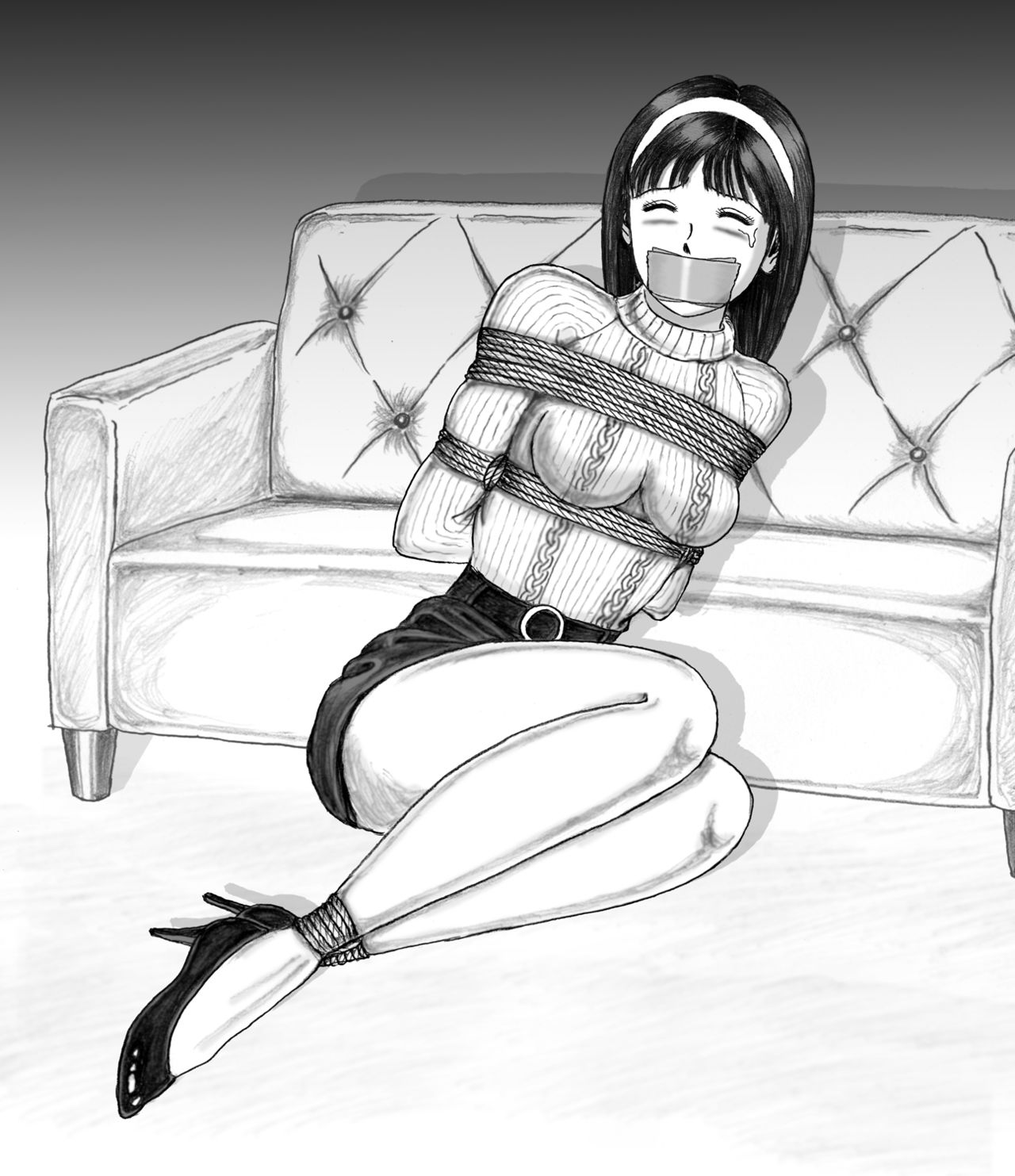 モノクロ練習画 page 8 full