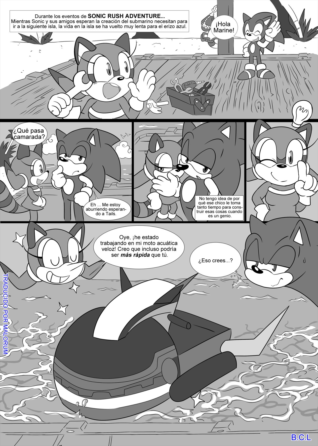 Sonic &amp; Marine New Venture! page 2 full