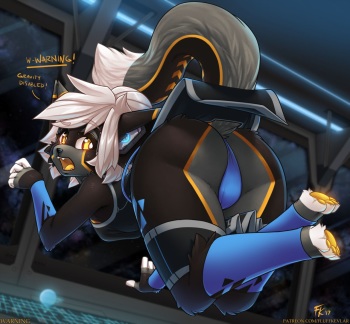 Warning Gravity cover