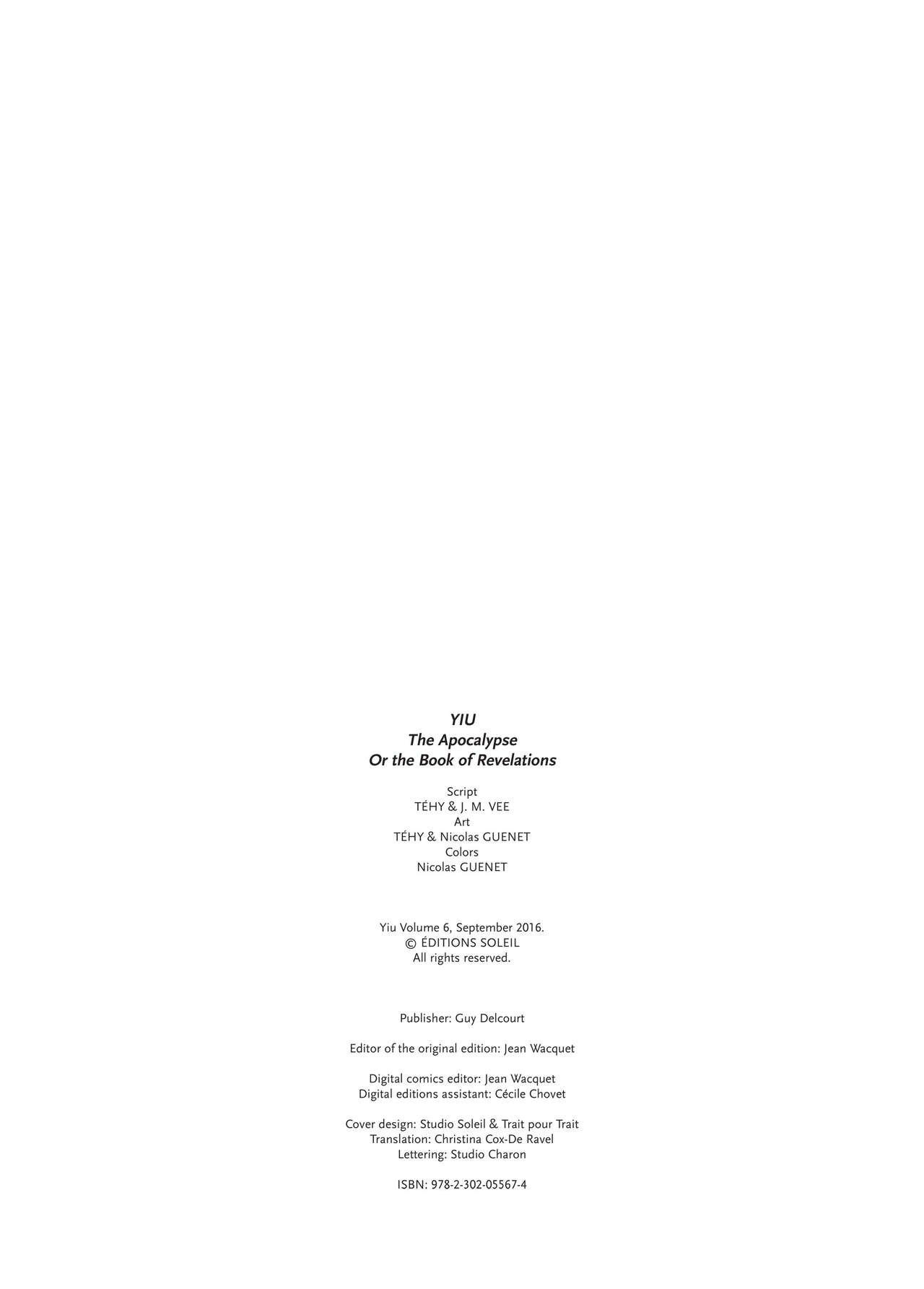 Yiu - Volume 06 - The Apocalypse or the Book of Revelations page 2 full