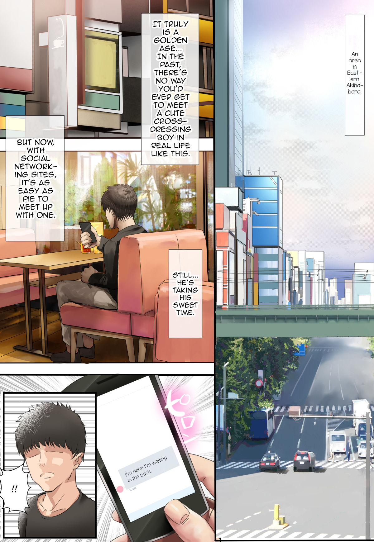 Off-Pako de Tokoroten Suru Hentai Josouko ♂ page 2 full