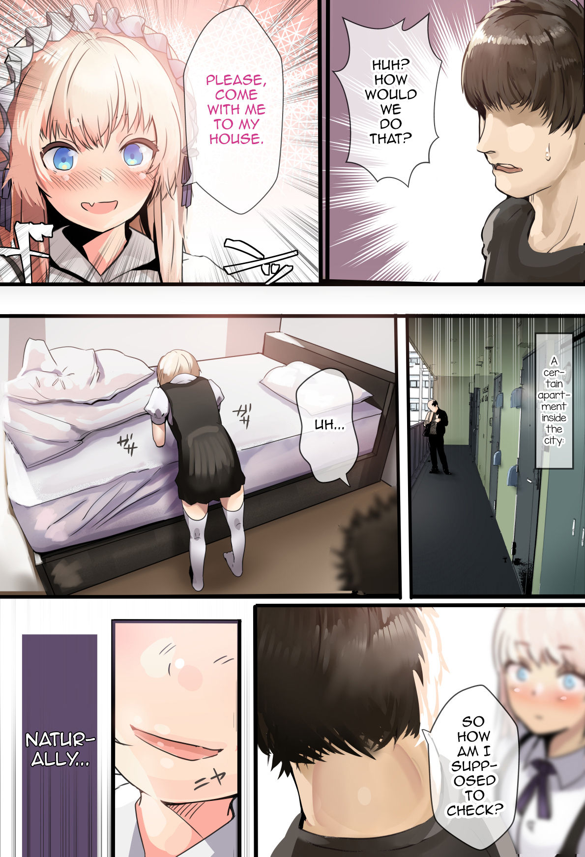 Off-Pako de Tokoroten Suru Hentai Josouko ♂ page 4 full