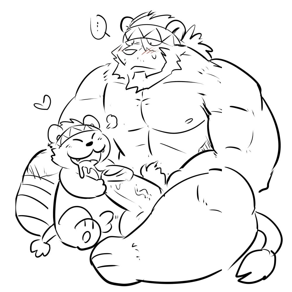 The son want more from daddy. page 2 full