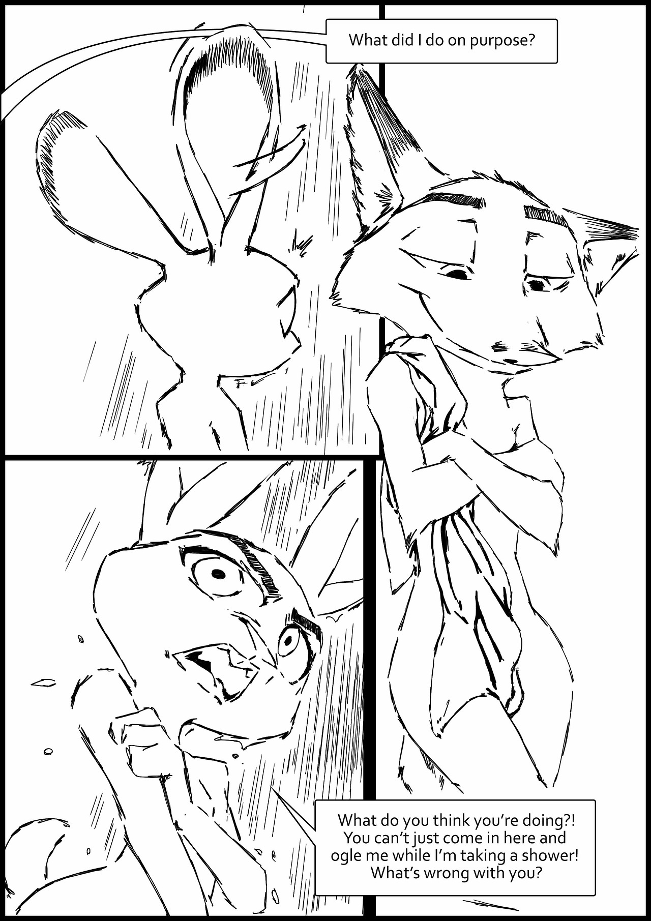 Wilde Academy - Chapter 1 - Fox On A Hot Showered Bun page 6 full