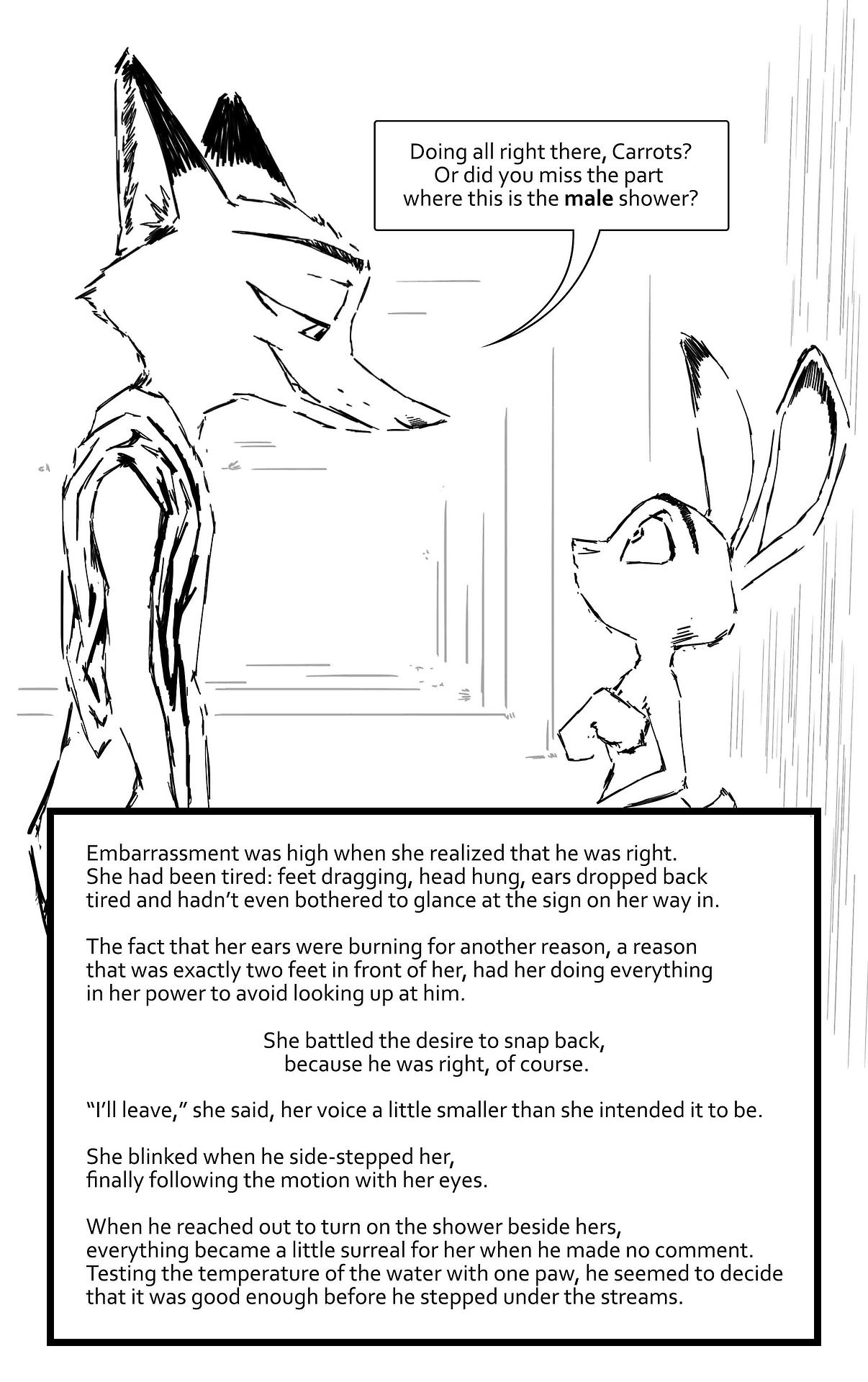Wilde Academy - Chapter 1 - Fox On A Hot Showered Bun page 7 full