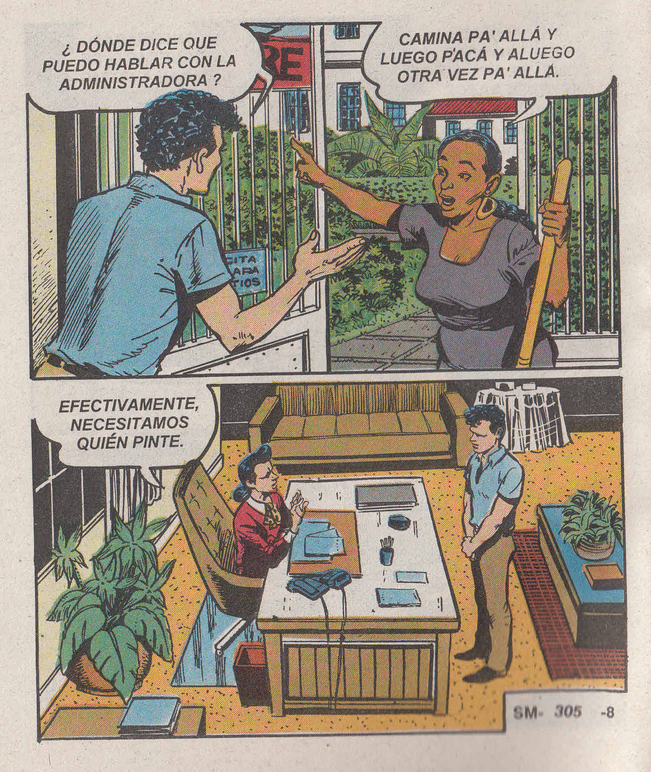 Los Sensacionales Maestros, Las chalanas Y Demás Chambitas 305 page 10 full
