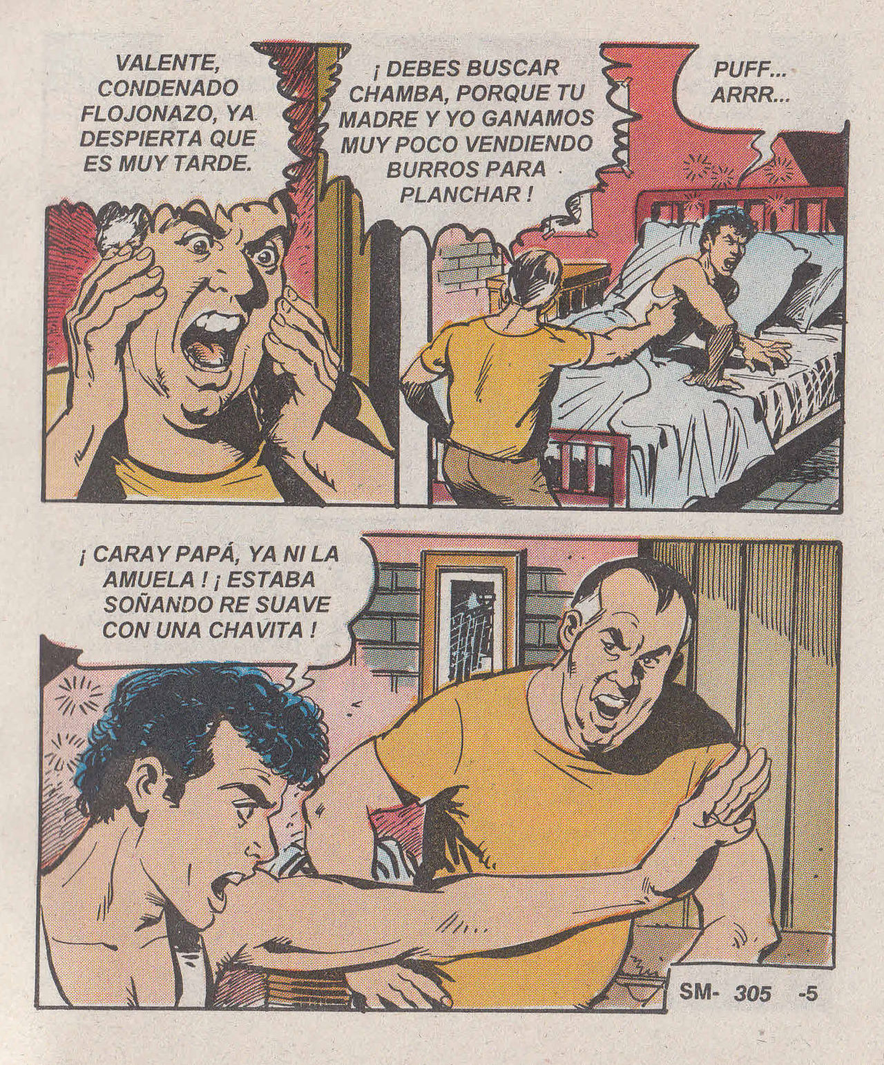 Los Sensacionales Maestros, Las chalanas Y Demás Chambitas 305 page 7 full