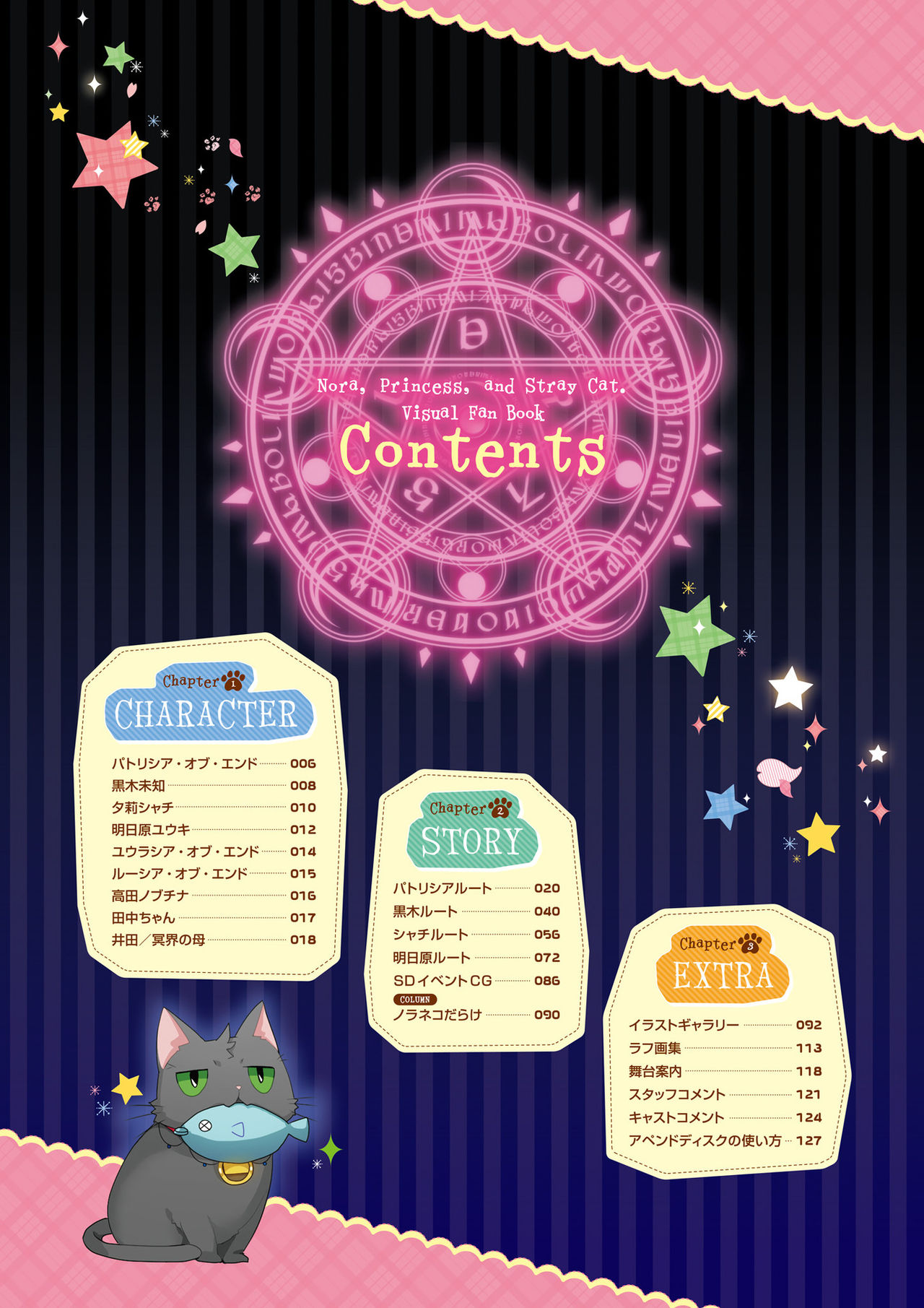 Nora to Oujo to Noraneko Heart -Nora, Princess, and Stray Cat.- Visual Fan Book page 4 full