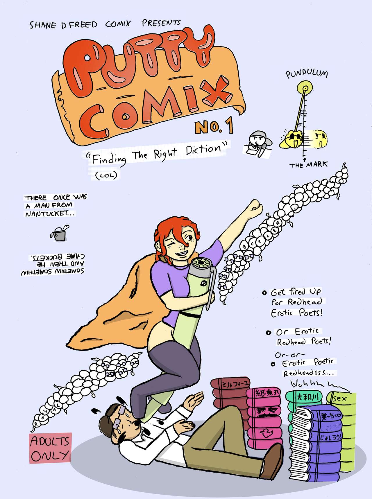 Putty Comix #1: Finding The Right Diction page 1 full