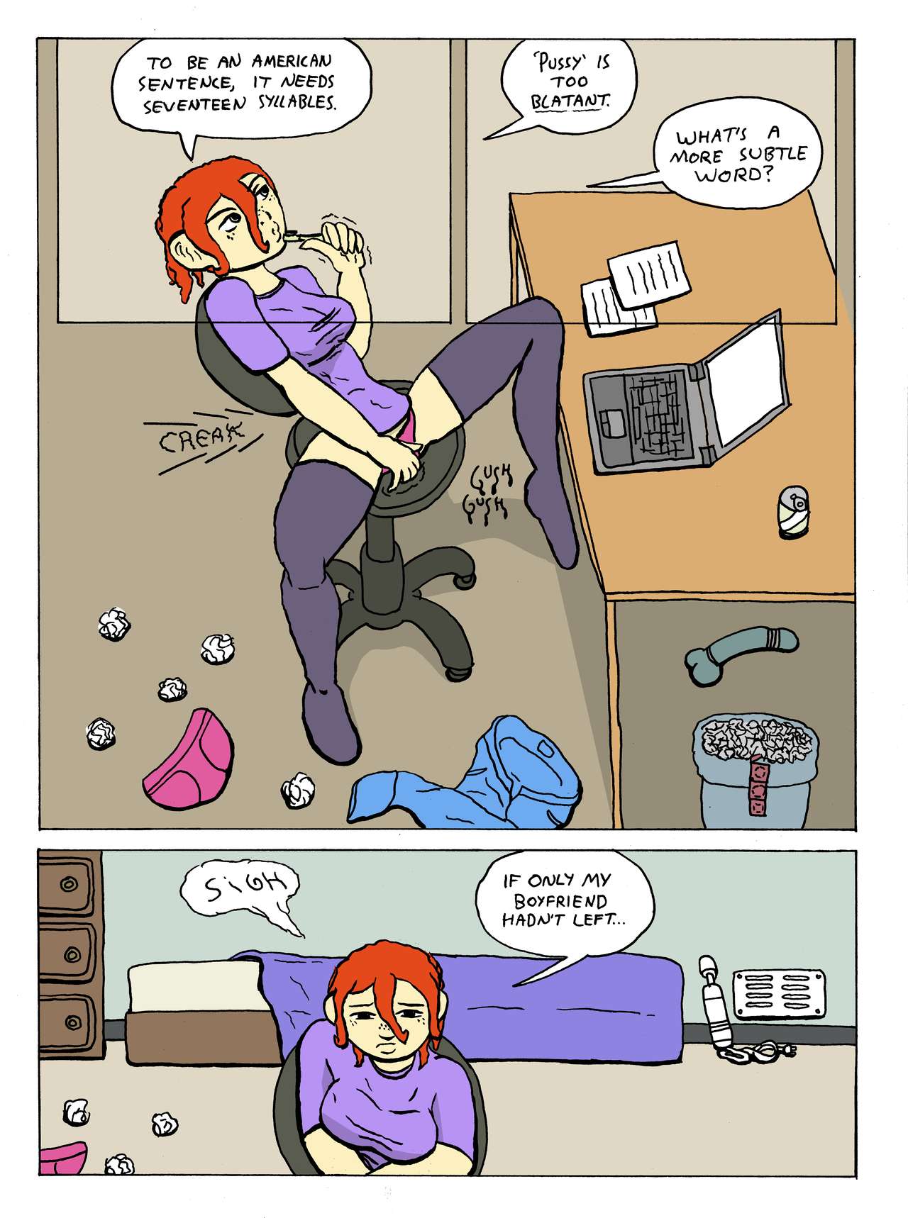 Putty Comix #1: Finding The Right Diction page 4 full