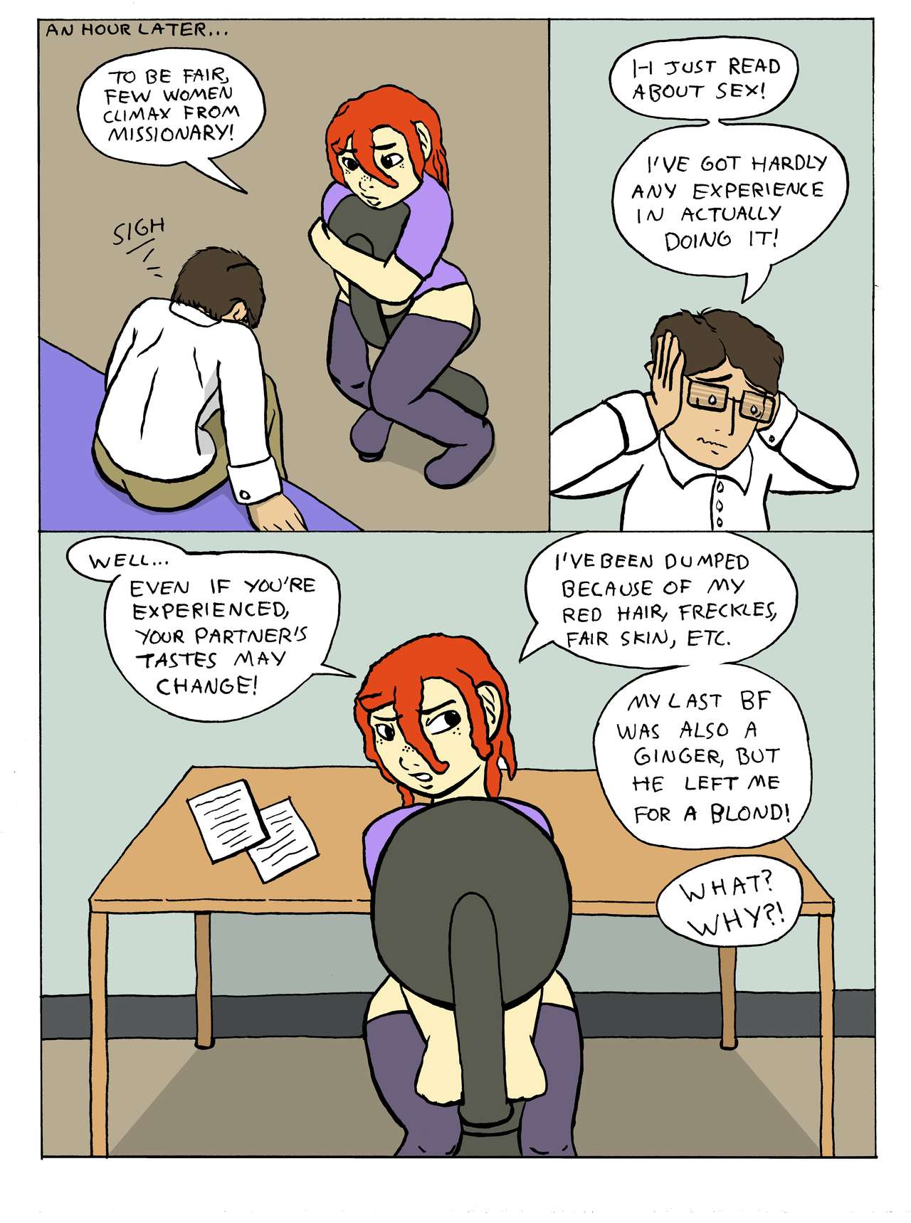 Putty Comix #1: Finding The Right Diction page 7 full