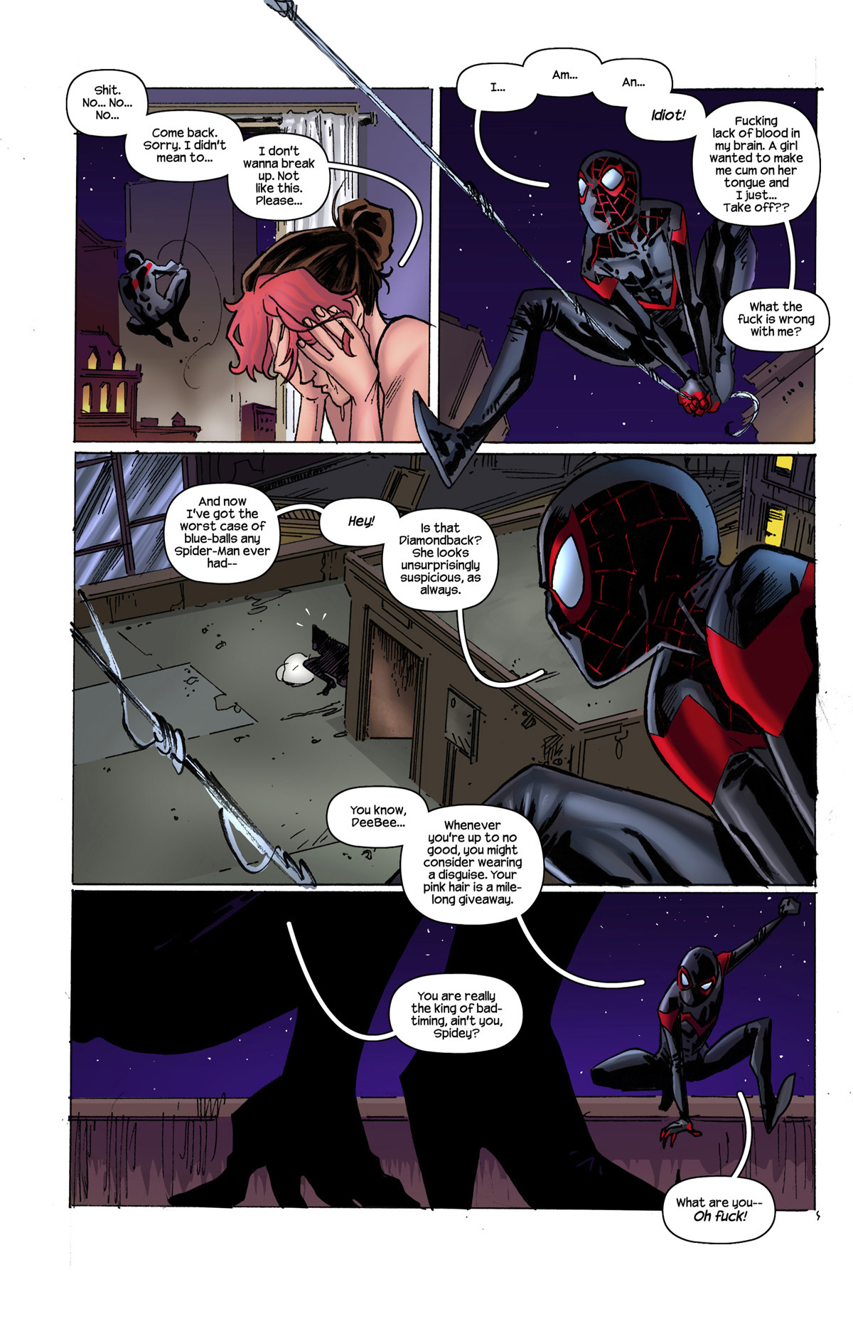 Miles Morales: The Ultimate Spider-Man #2 page 4 full