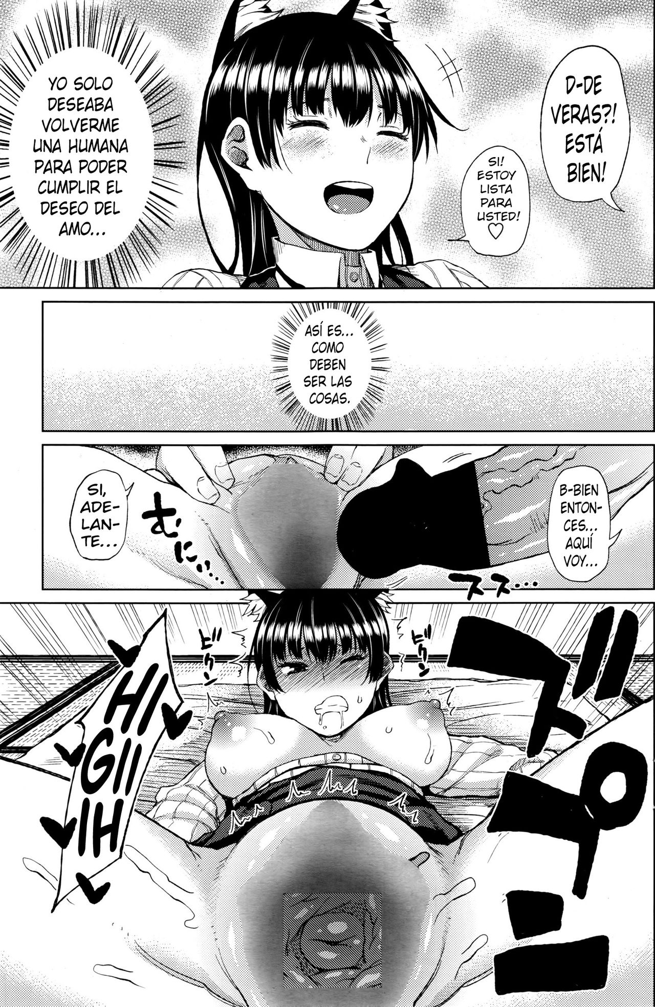 Ningen ni Natta Neko | La Gata Que Se Volvió Humana page 9 full