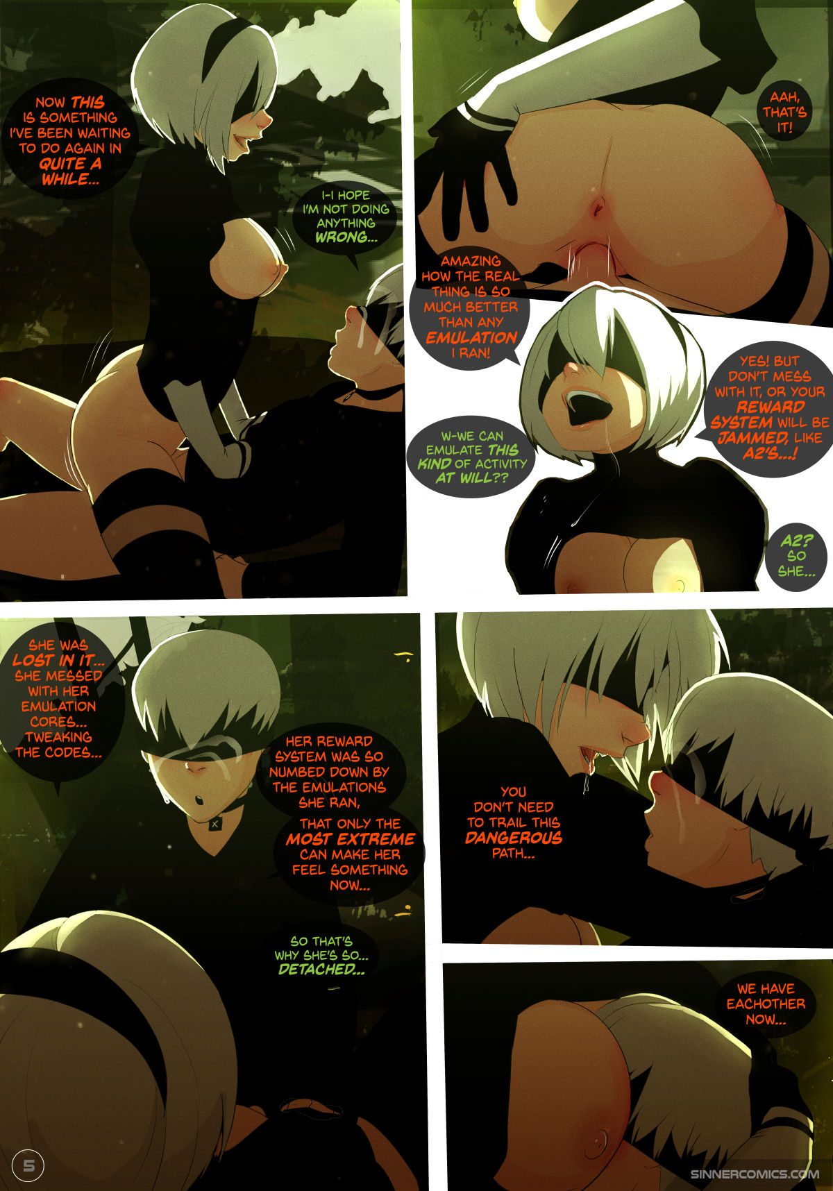 NieR: Automata XXX page 5 full